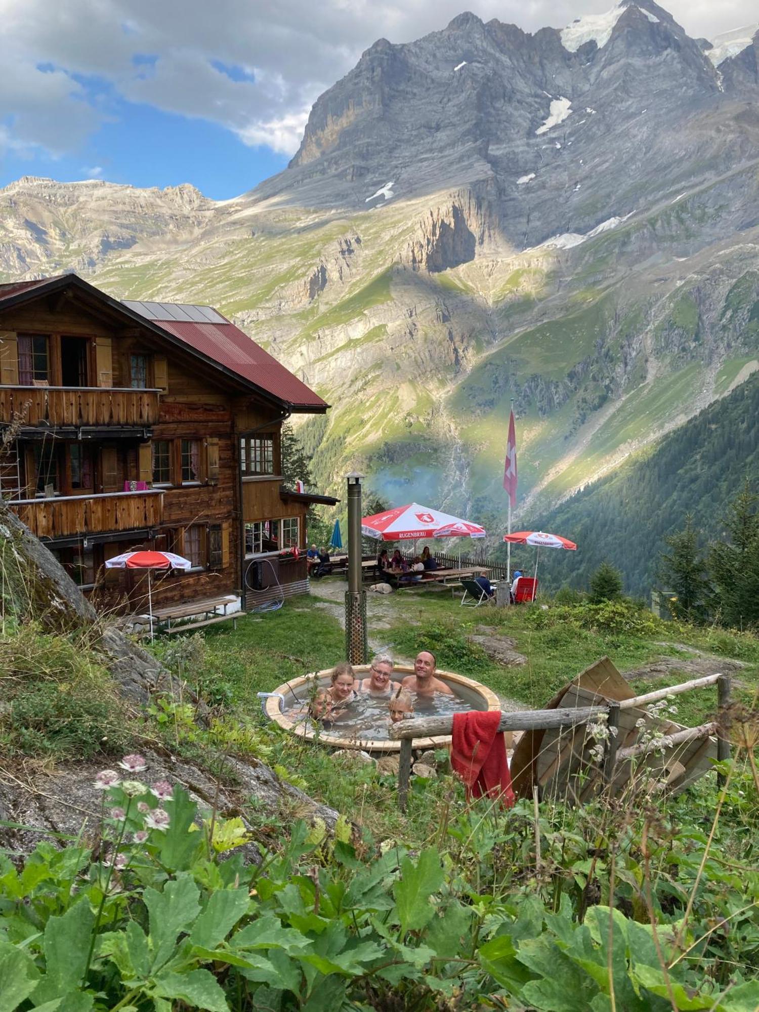 Berggasthaus Tschingelhorn Stechelberg Exterior foto
